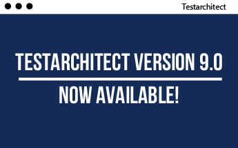 TestArchitect Corner: TestArchitect 9.0 Now Available!